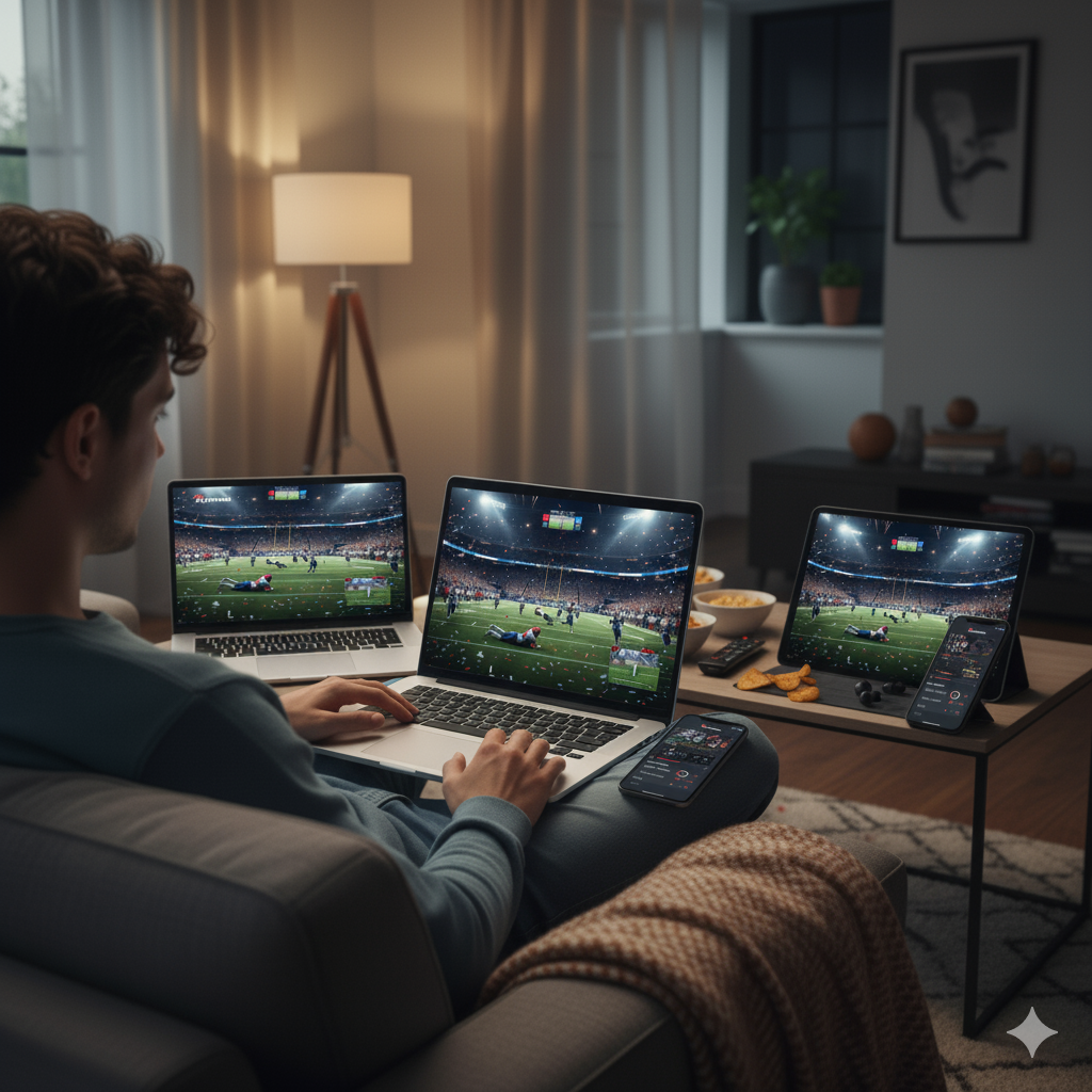 Futemais funcionando em todos os dispositivos: Android, iOS, PC e Smart TV