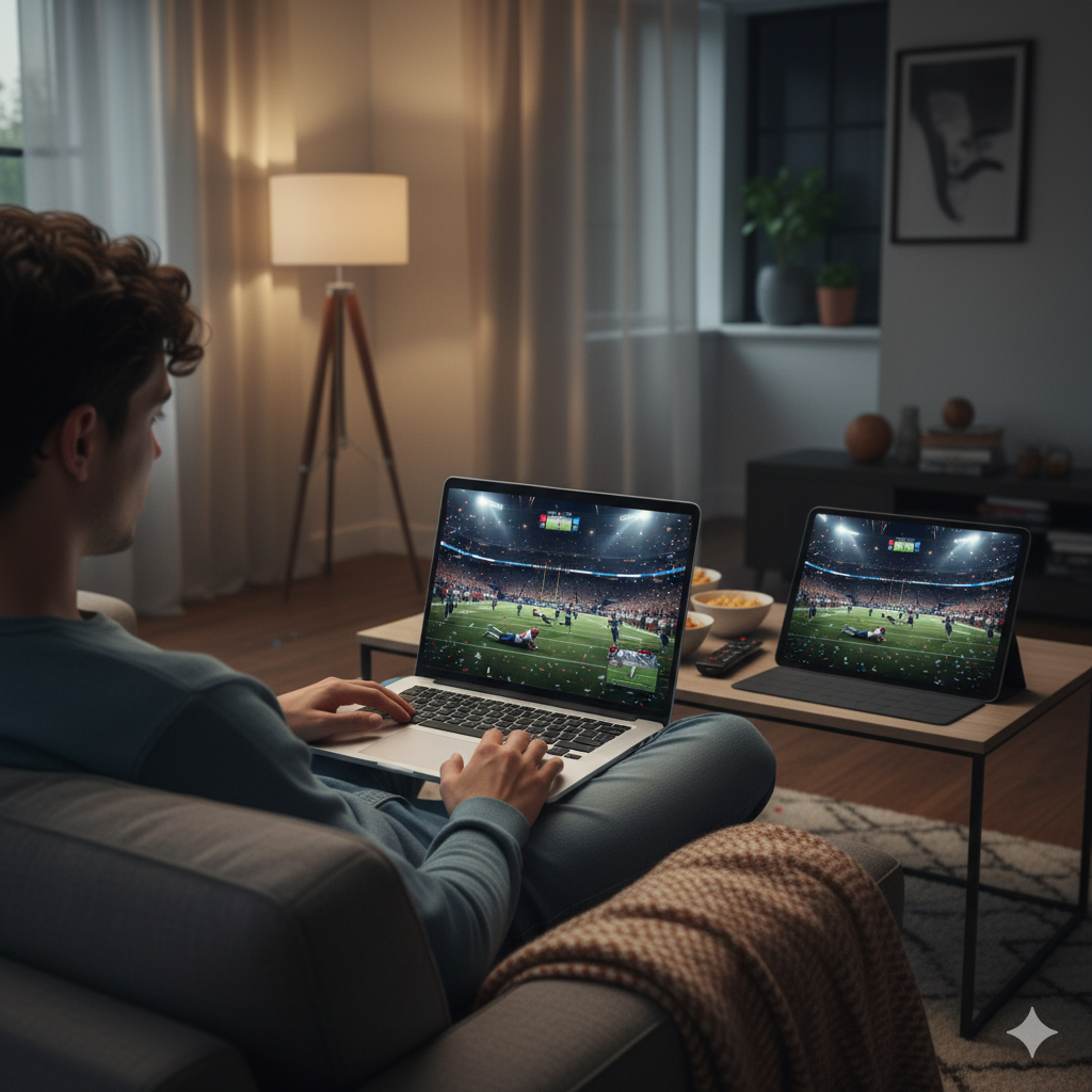 Transmissão ao vivo em alta qualidade de múltiplas partidas simultaneamente no Futemais
